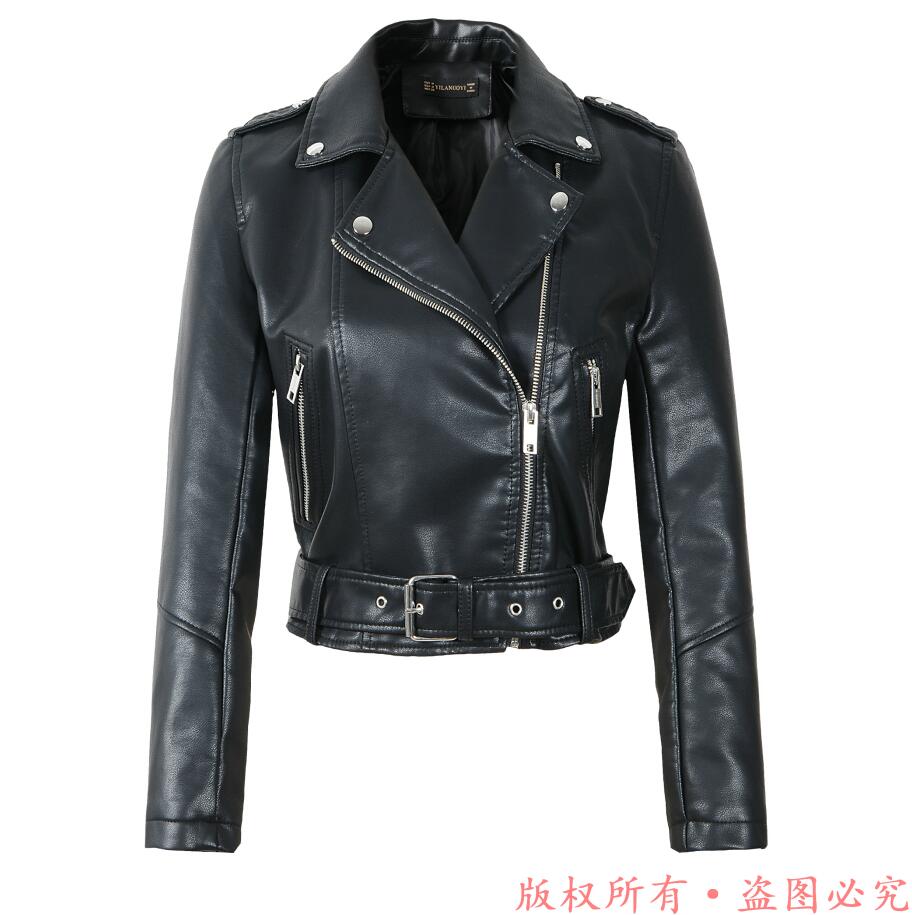 Hot New Fashion Women Motorcycle Leather Jackets Many colors Zippers CoatOutwear